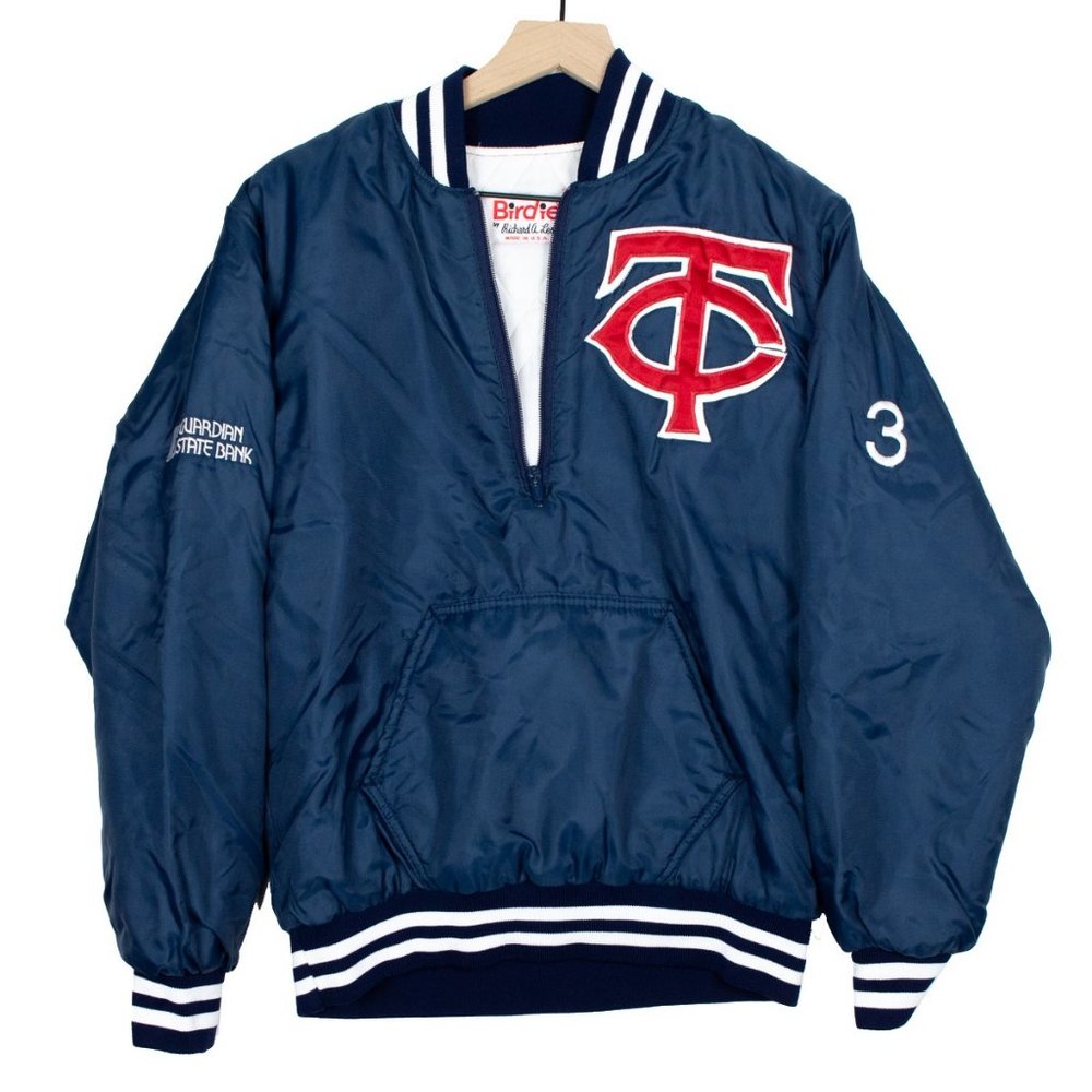 VTG 1996 Minnesota Twins 1/2 Zip Pullover Jacket